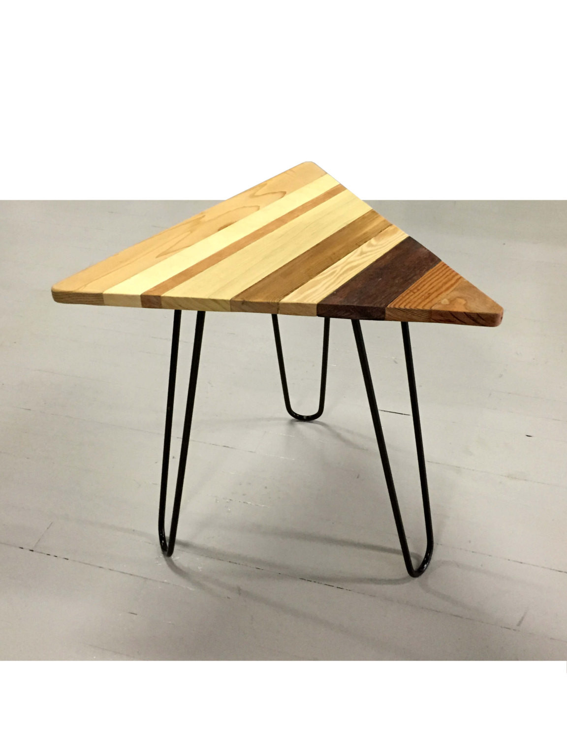 Best ideas about Triangle Coffee Table
. Save or Pin Reclaimed Wood Triangular Modern End Table or Coffee Table Now.
