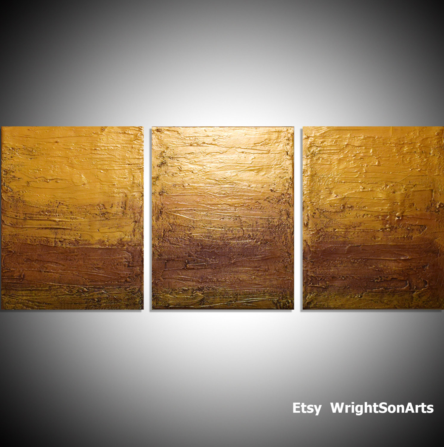 Best ideas about Triptych Wall Art . Save or Pin LARGE WALL ART triptych 3 panel wall contemporary art Now.