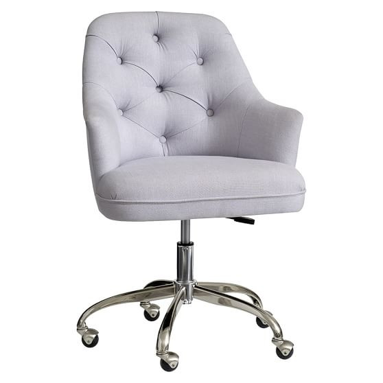 Best ideas about Tufted Office Chair
. Save or Pin Twill Tufted Desk Chair Now.
