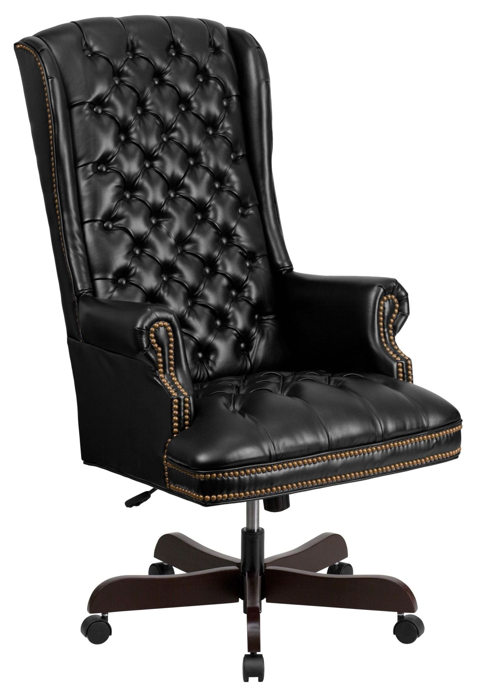 Best ideas about Tufted Office Chair
. Save or Pin 360 High Back Tufted Black Leather Executive fice Chair Now.