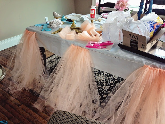 Best ideas about Tulle Table Skirt DIY
. Save or Pin 1000 images about table skirts on Pinterest Now.