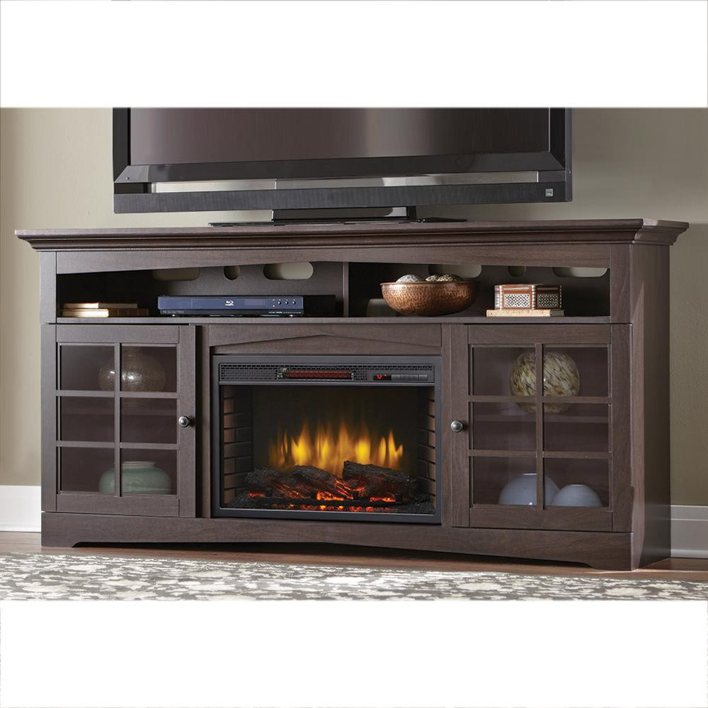 Best ideas about Tv Stand Electric Fireplace
. Save or Pin Home Decorators Collection Avondale Grove 70 in TV Stand Now.