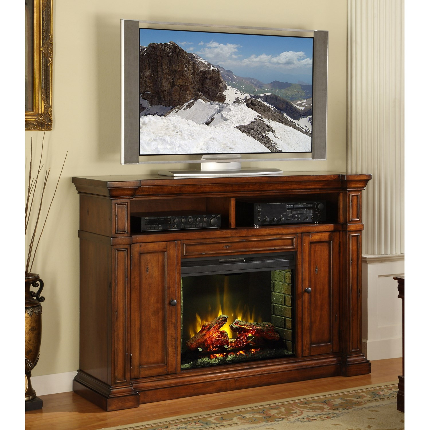 Best ideas about Tv Stand Electric Fireplace
. Save or Pin Legends Furniture Berkshire Electric Fireplace TV Stand Now.