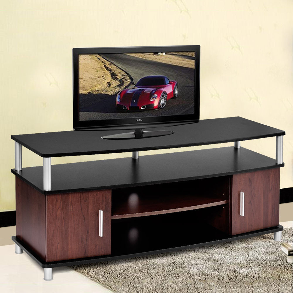 Best ideas about Tv Stand Furniture
. Save or Pin TV Stand Entertainment Media Center Console Storage Wood Now.