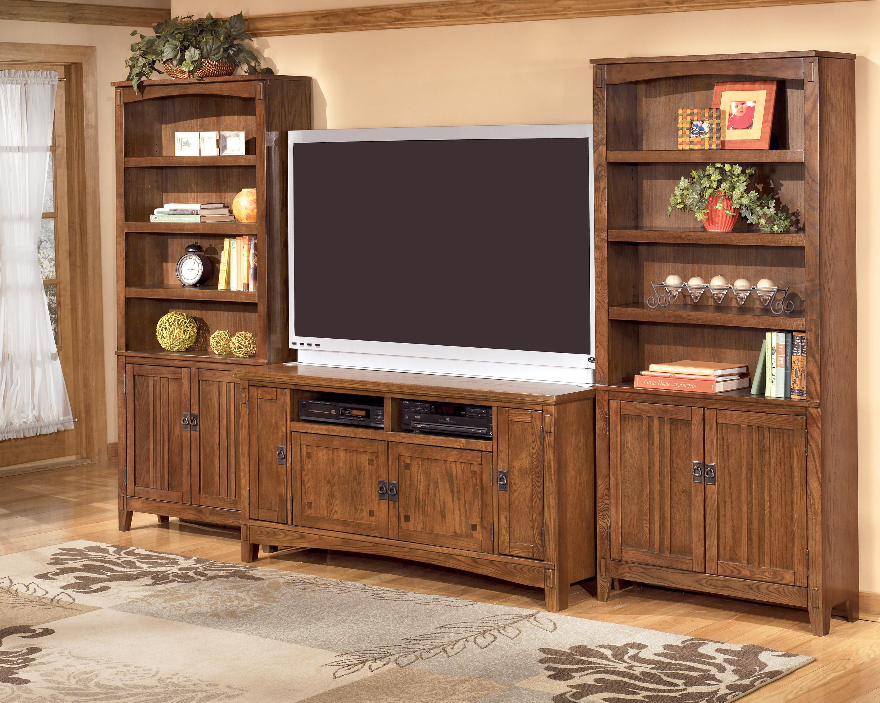 Best ideas about Tv Stand Furniture
. Save or Pin 60 Inch Oak TV Stand with Mission Style Hardware by Ashley Now.