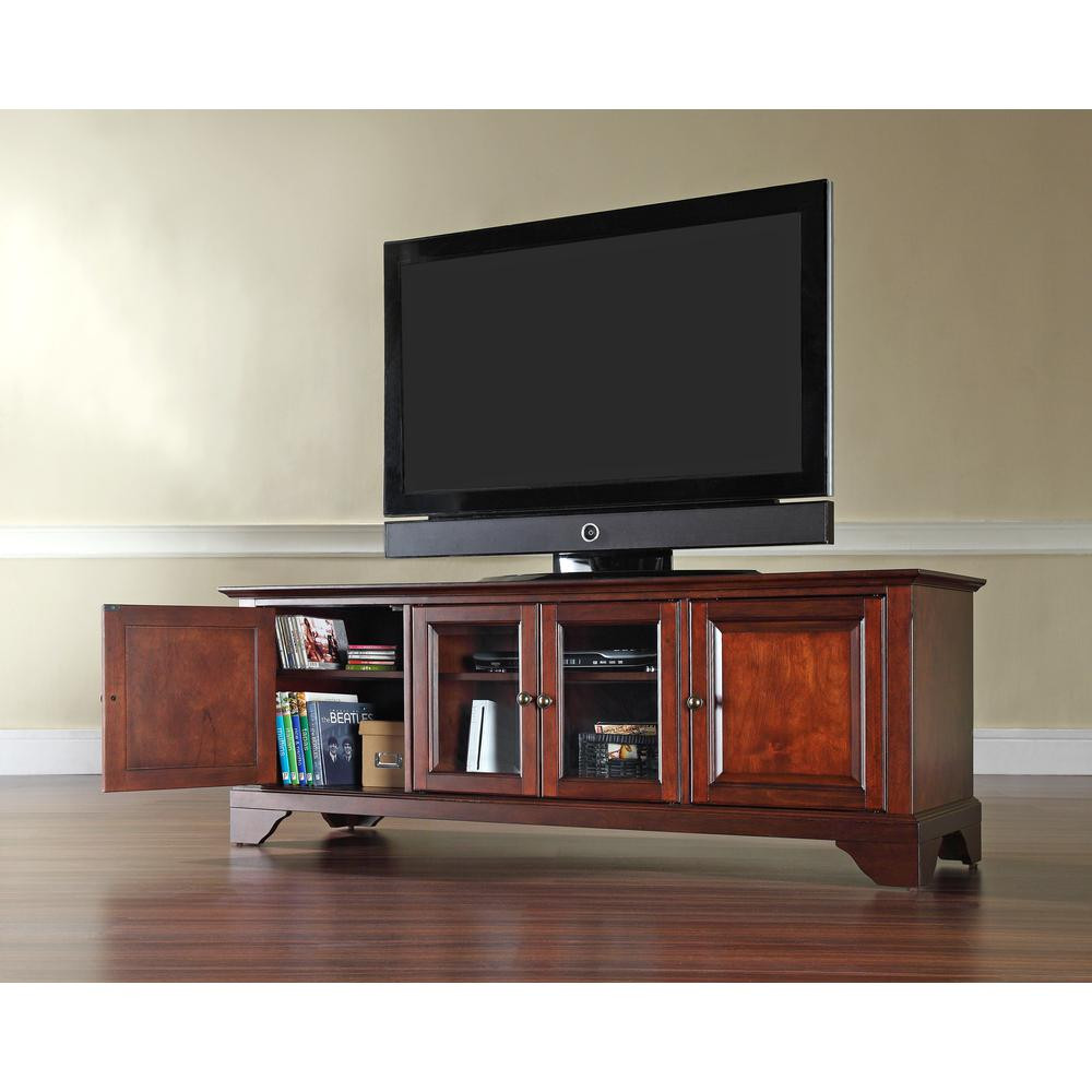 Best ideas about Tv Stand Furniture
. Save or Pin Lafayette 60" Low Profile Tv Stand In Vintage Mahogany Finish Now.