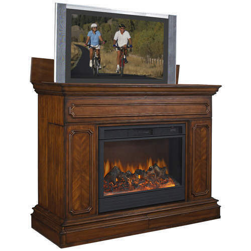 Best ideas about Tv Stand With Built In Fireplace
. Save or Pin TV LIFT CABINET STAND with BUILT IN ELECTRIC FIREPLACE Now.