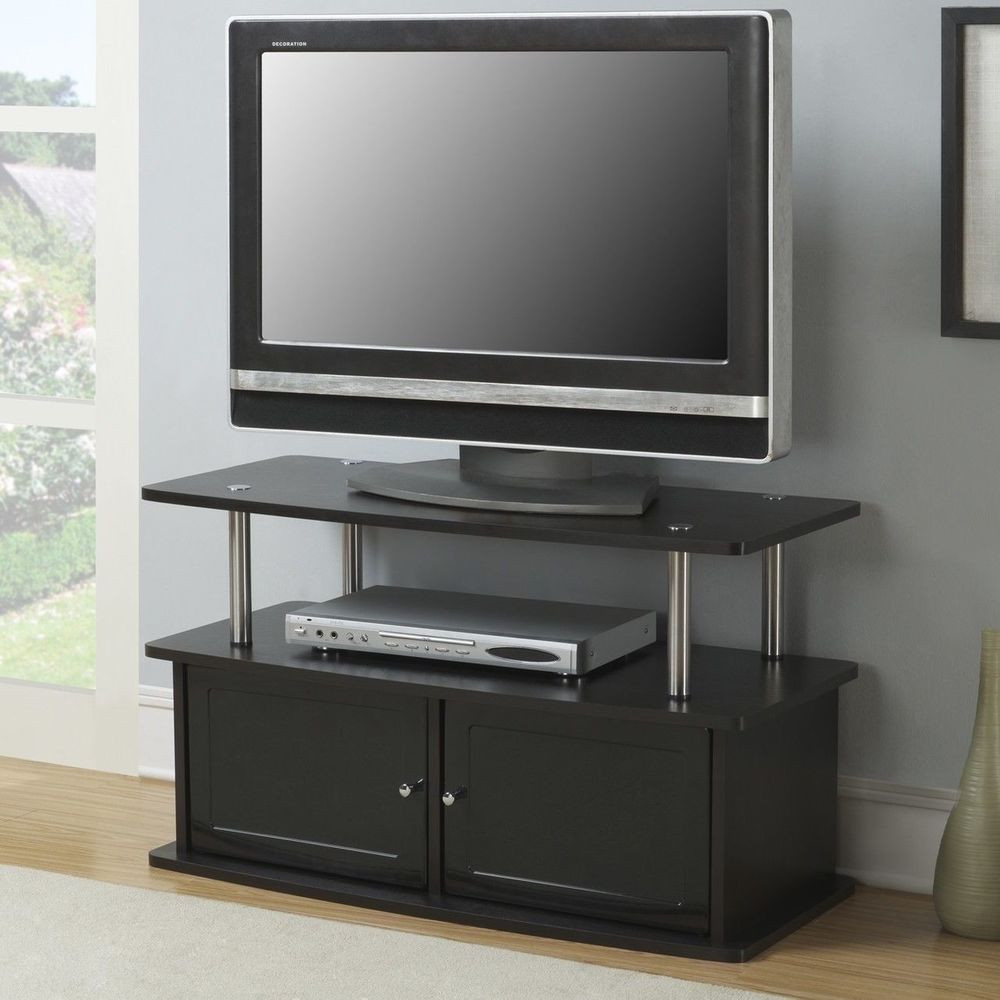 Best ideas about Tv Stand With Dvd Storage
. Save or Pin NEW TV Stand Espresso Home Entertainment Media Storage Now.