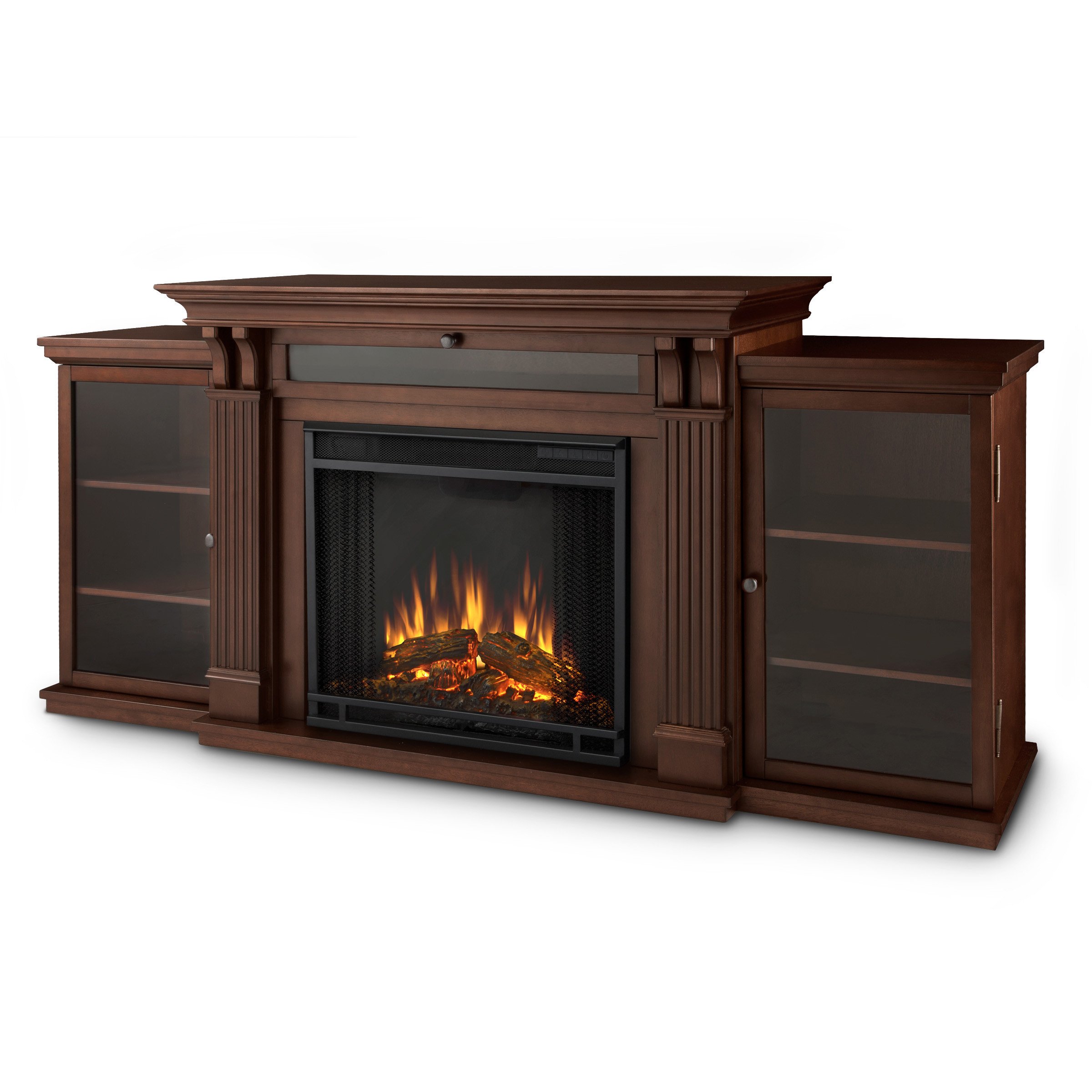 Best ideas about Tv Stand With Fireplace
. Save or Pin Real Flame Calie TV Stand with Electric Fireplace Now.