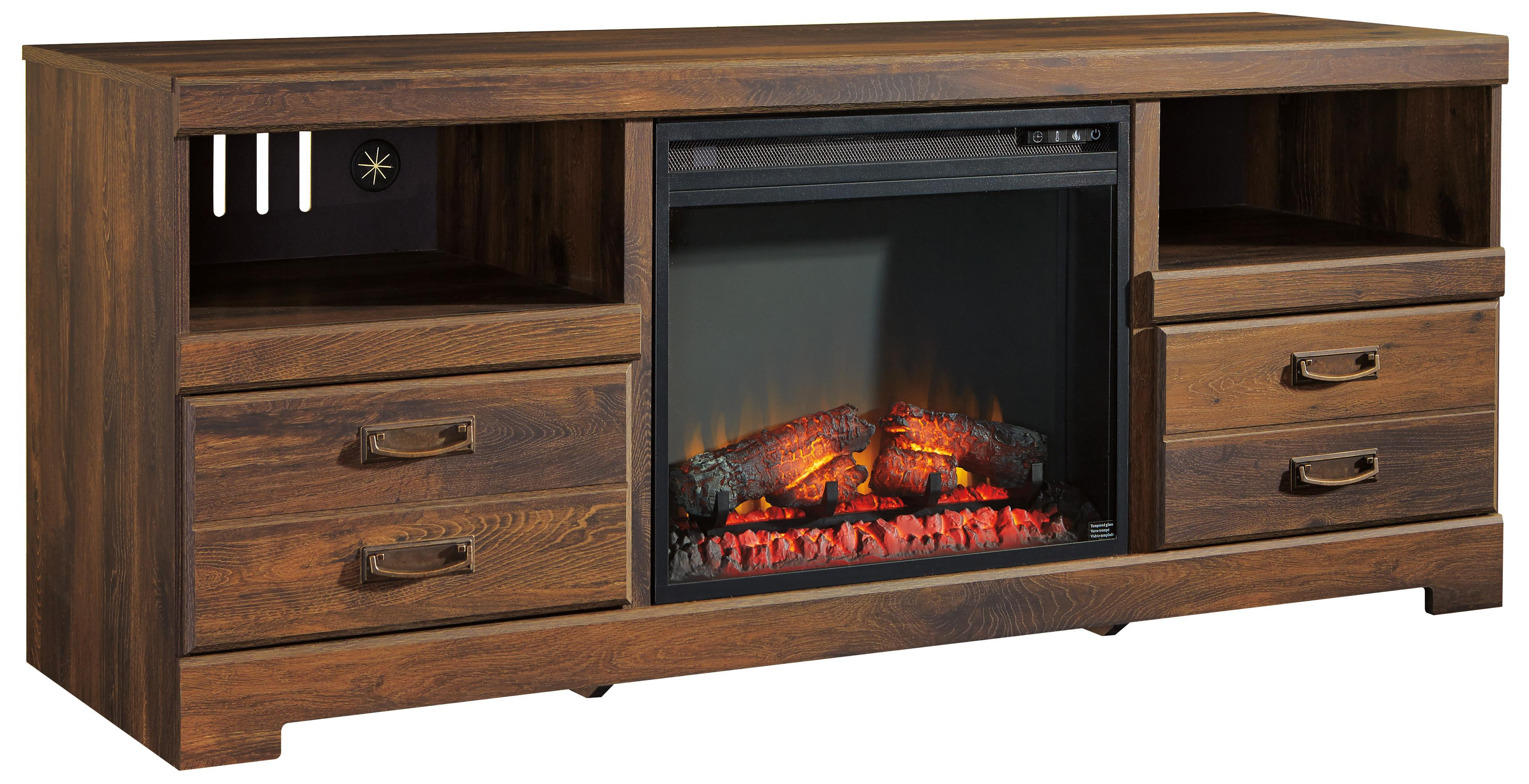 Best ideas about Tv Stand With Fireplace Insert
. Save or Pin Rustic Casual TV Stand with Fireplace Insert by Now.