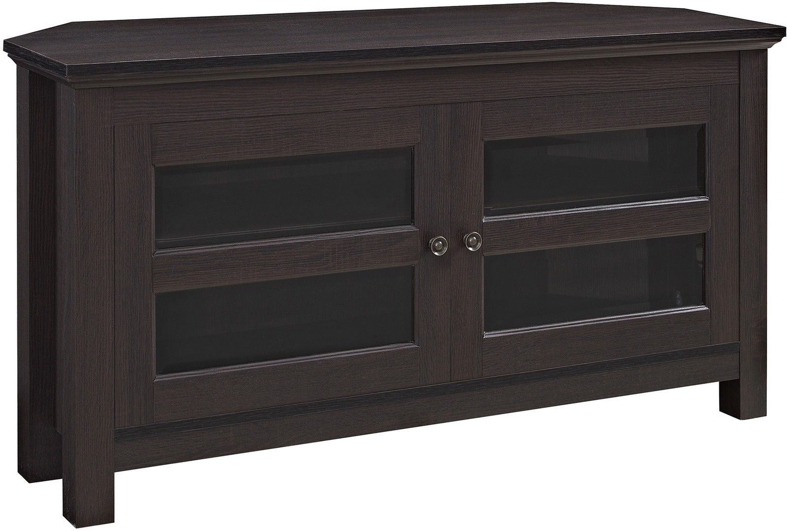 Best ideas about Tv Stand With Storage
. Save or Pin Corner TV Stand 48" Entertainment Console Media Center Now.