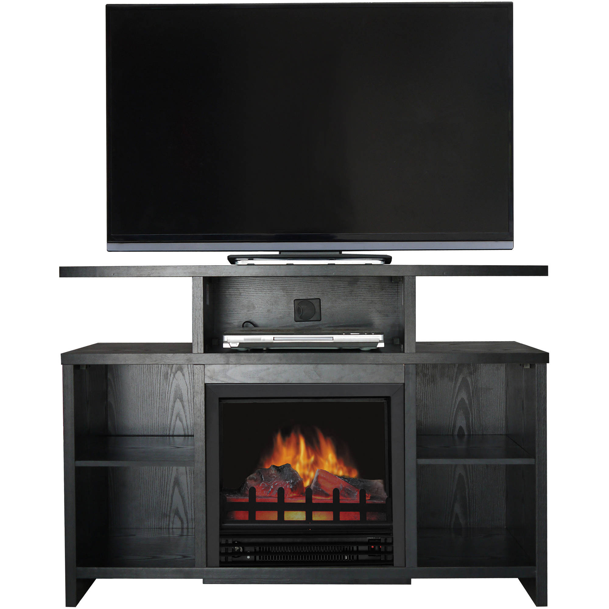 Best ideas about Tv Stands With Fireplace Walmart
. Save or Pin Media Console Fireplaces TV Stands Walmart Now.