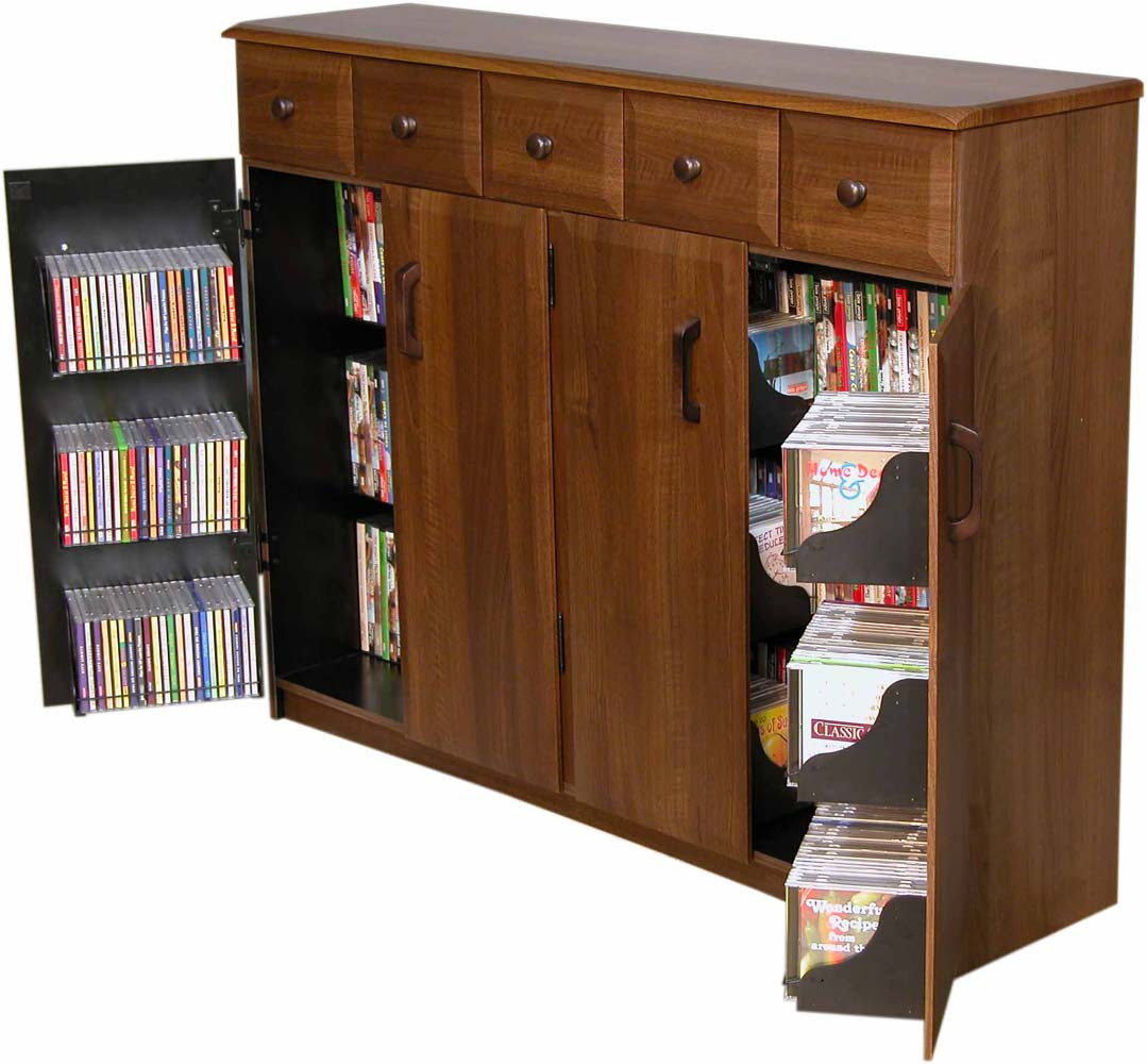 Best ideas about Tv Stands With Storage
. Save or Pin CD DVD Storage Cabinet Rack TV Stand w Drawers NEW Now.