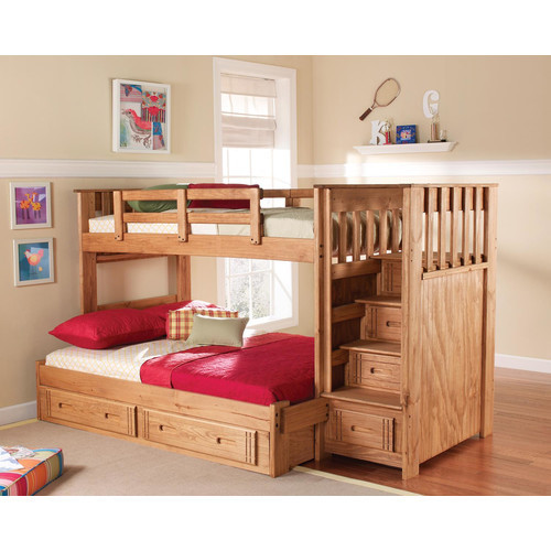 Best ideas about Twin Over Full Bunk Bed With Stairs
. Save or Pin Chelsea Home Now.