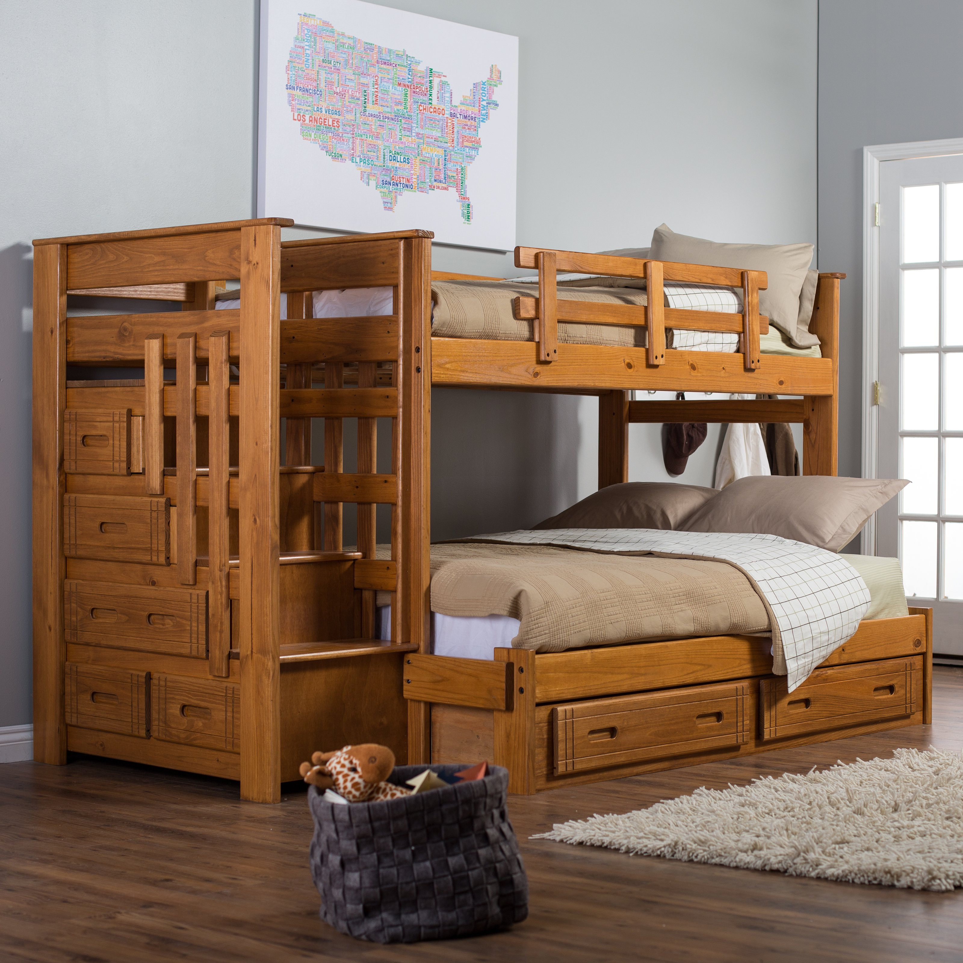 Best ideas about Twin Over Full Bunk Bed With Stairs
. Save or Pin Registries Now.