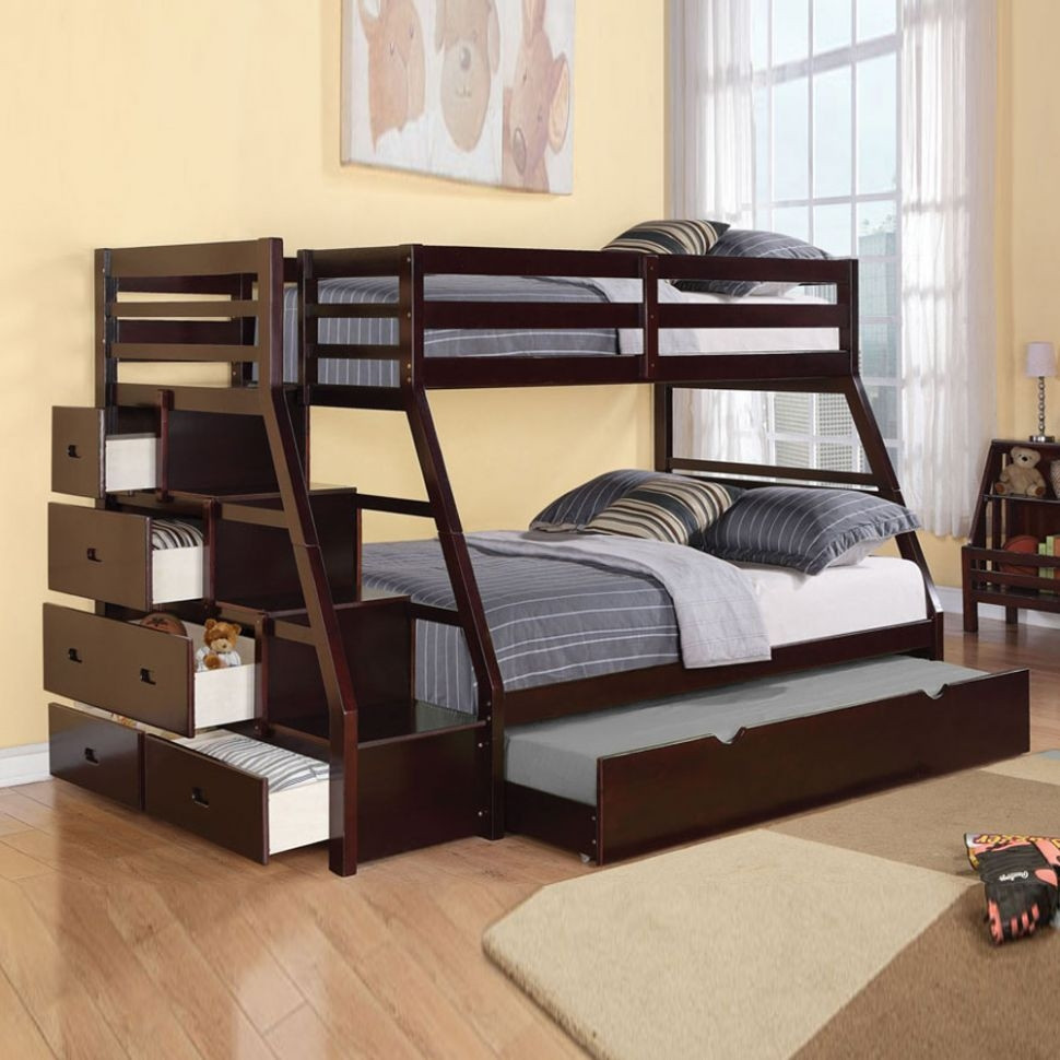 Best ideas about Twin Over Full Bunk Bed With Stairs
. Save or Pin 15 Collection of Full Size Bunk Beds Now.