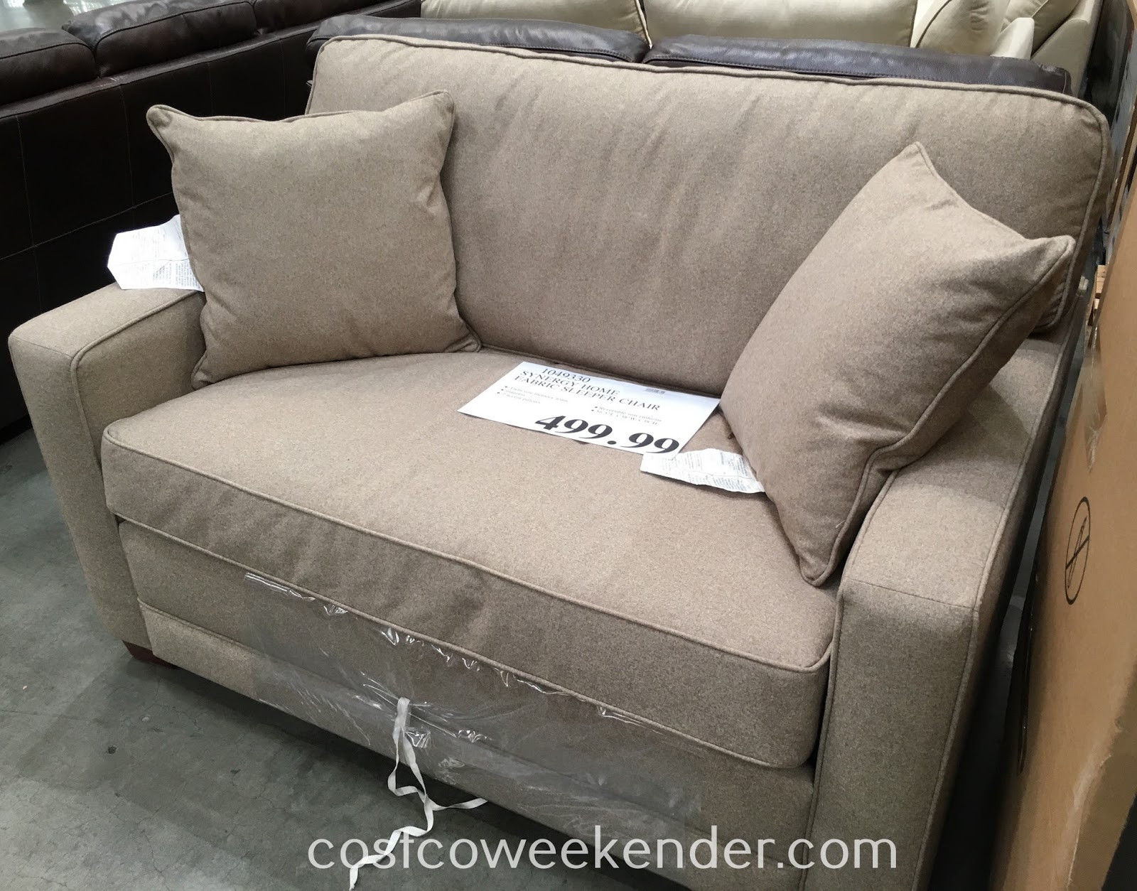Best ideas about Twin Sleeper Chair Costco
. Save or Pin Synergy Home Fabric Sleeper Chair Now.