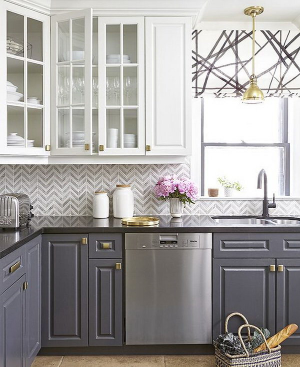 Best ideas about Two Toned Kitchen Cabinets
. Save or Pin Stylish Two Tone Kitchen Cabinets for Your Inspiration Now.