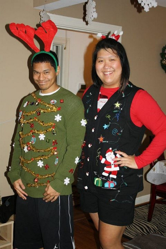 Best ideas about Ugly Christmas Sweater DIY Ideas
. Save or Pin 26 Easy DIY Ugly Christmas Sweater Ideas Snappy Now.