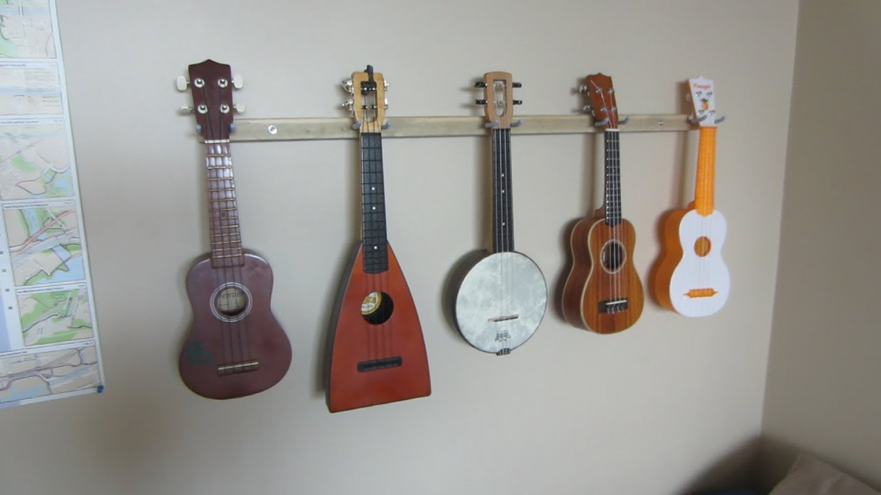 Best ideas about Ukulele Wall Mount DIY
. Save or Pin How to Build a Ukulele Wall Rack Now.