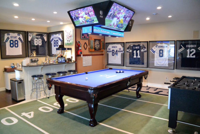 Best ideas about Ultimate Game Room
. Save or Pin The Ultimate Game Room Dallas Cowboys Style Brooklyn Now.