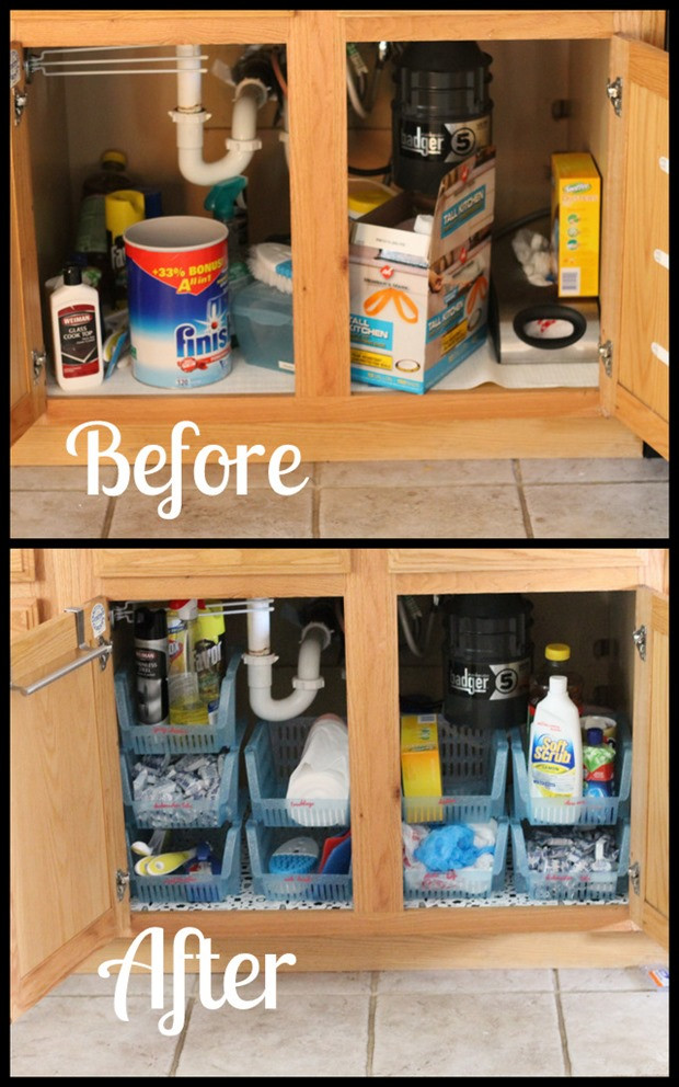 Best ideas about Under Cabinet Organization
. Save or Pin Under Sink Cabinet Organization I Heart Planners Now.