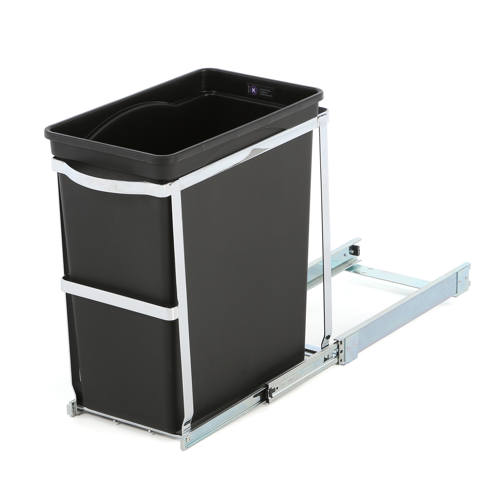 Best ideas about Under Cabinet Trash Can
. Save or Pin simplehuman 8 Gallon Under Counter Pull Out Trash Can Now.