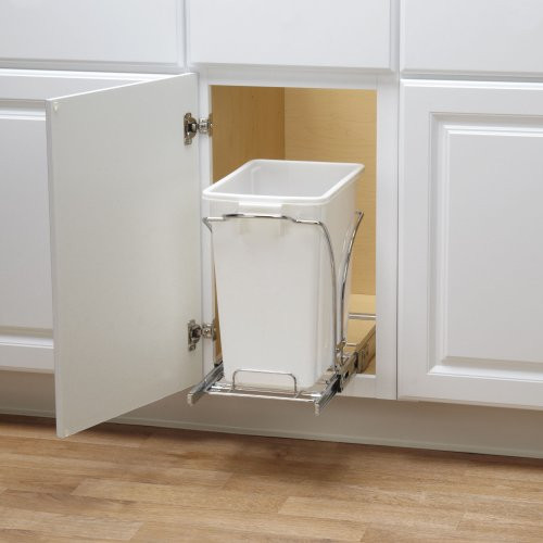 Best ideas about Under Cabinet Trash Can
. Save or Pin Household Essentials Under Cabinet Single Sliding Trash Now.