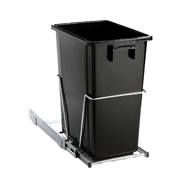 Best ideas about Under Cabinet Trash Can
. Save or Pin Black 8 gal Under the Cabinet Pull Out Trash Can Now.