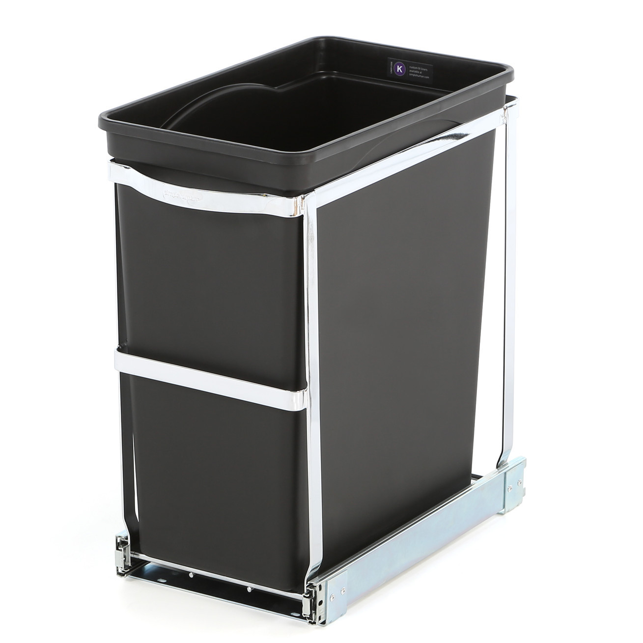 Best ideas about Under Cabinet Trash Can
. Save or Pin simplehuman 8 Gallon Under Counter Pull Out Trash Can Now.