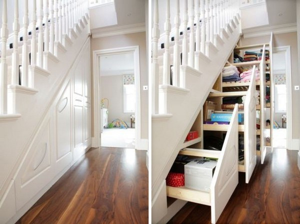 Best ideas about Under Stair Closets
. Save or Pin 11 Ways to organize under your stairs Now.