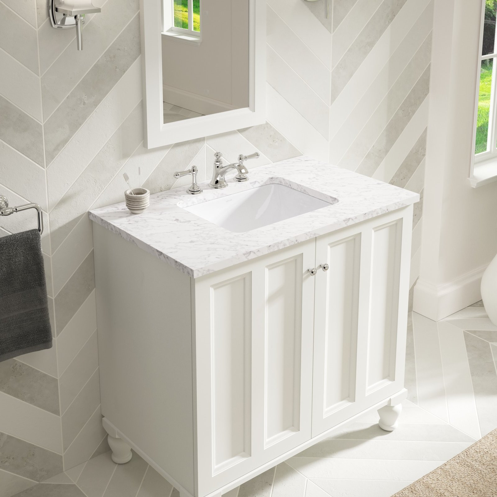 Best ideas about Undermount Bathroom Sinks
. Save or Pin Kohler Caxton Rectangle Undermount Bathroom Sink with Now.