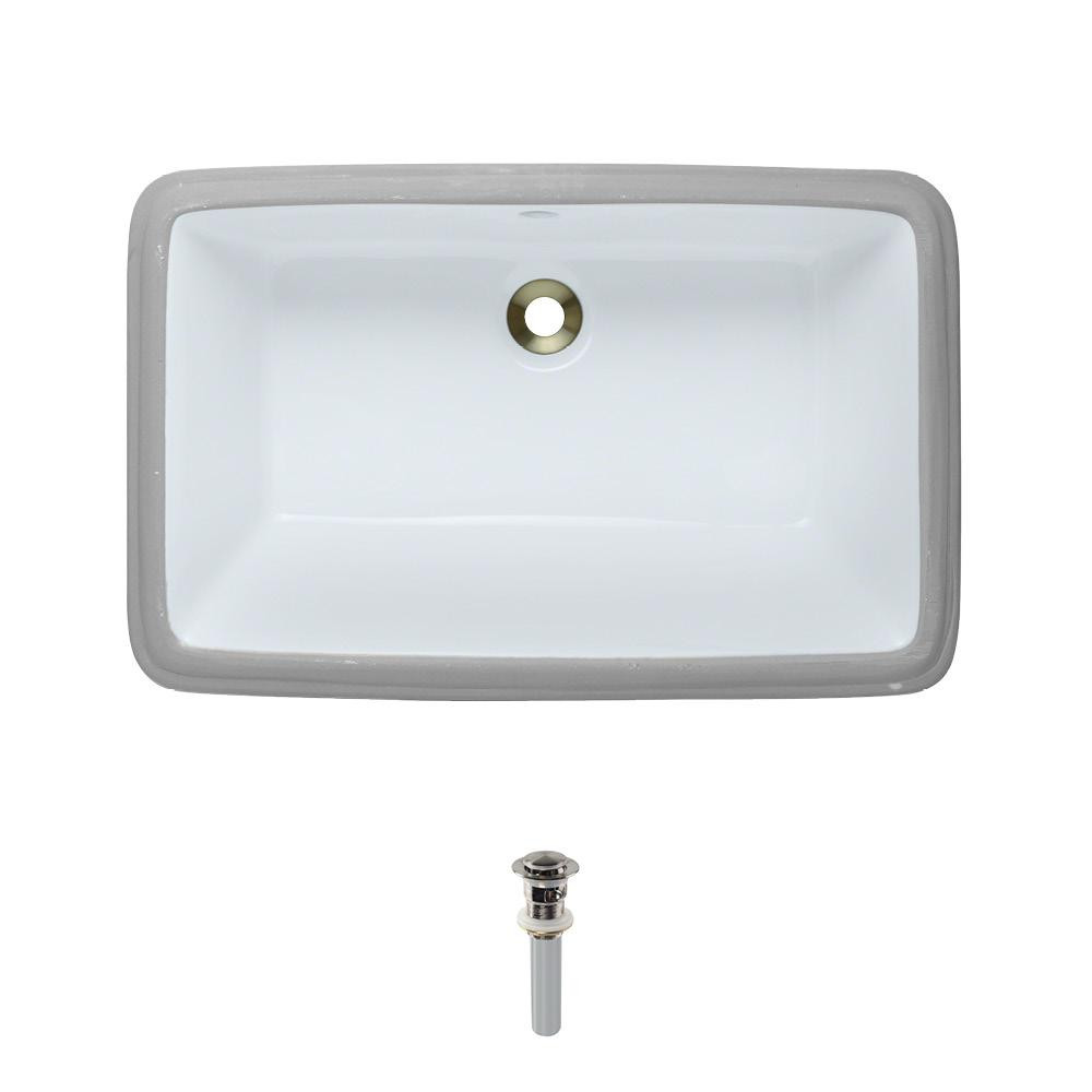 Best ideas about Undermount Bathroom Sinks
. Save or Pin Avanity Undermount Bathroom Sink in White CUM18WT The Now.