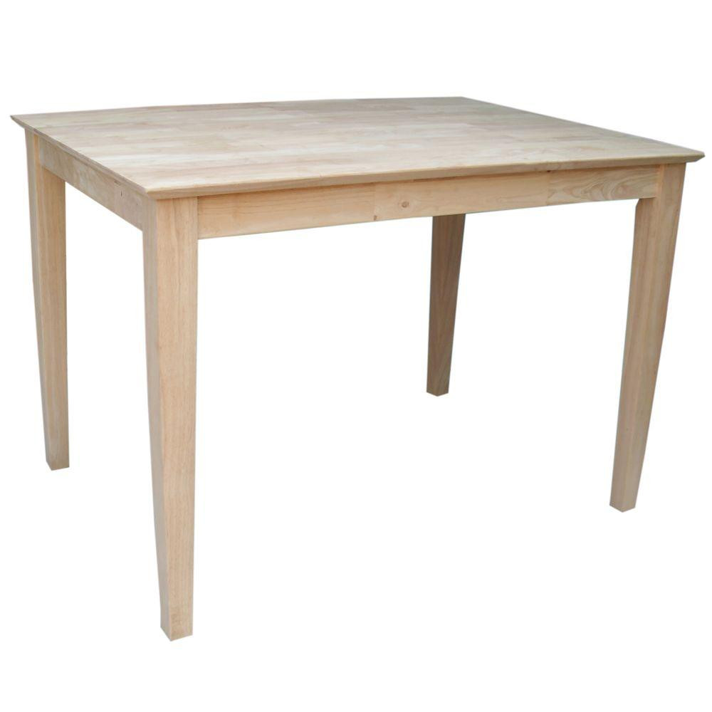 Best ideas about Unfinished Dining Table
. Save or Pin International Concepts Unfinished Shaker Dining Table K Now.