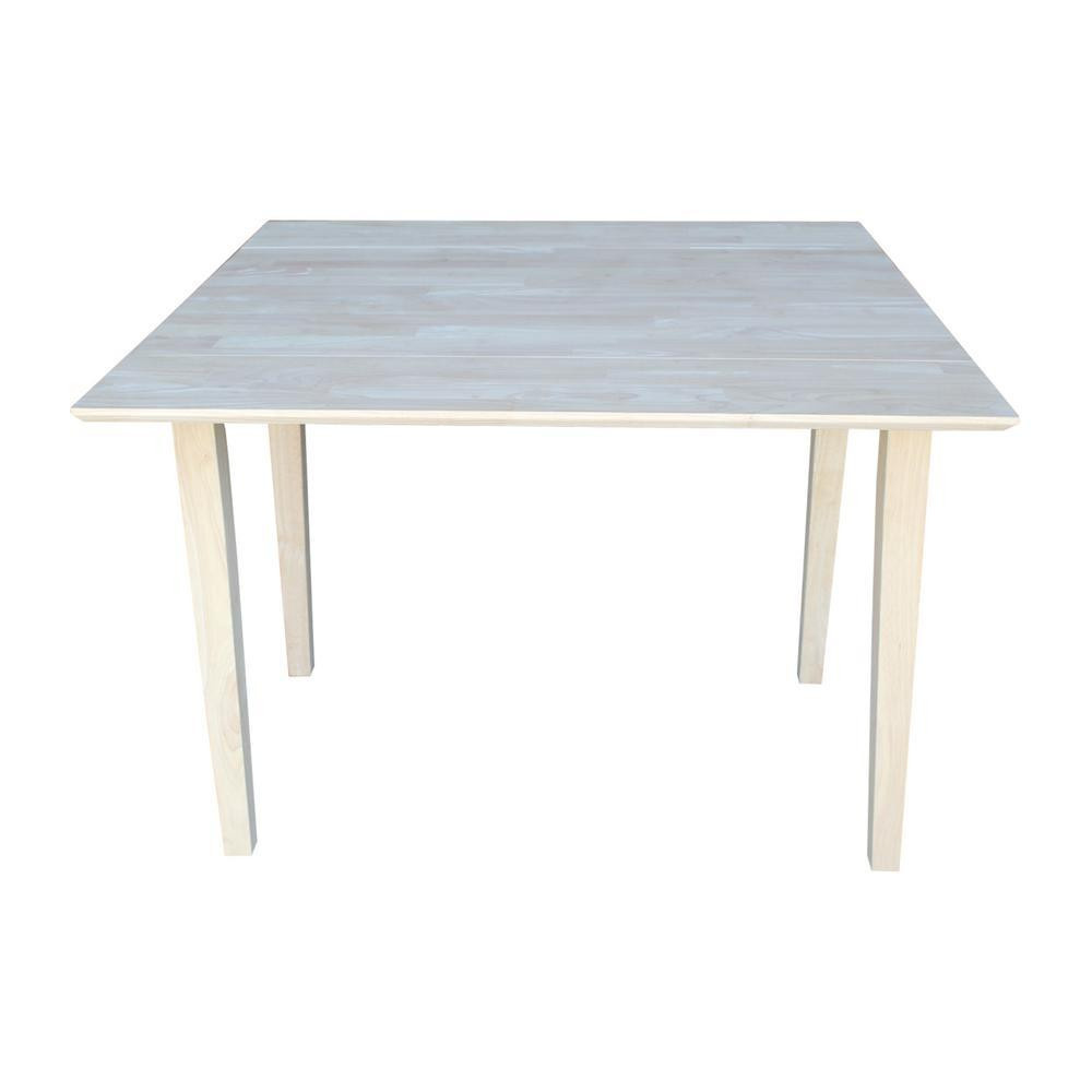 Best ideas about Unfinished Dining Table
. Save or Pin Square Hardwood Drop Leaf Shaker Table Free Shipping T Now.