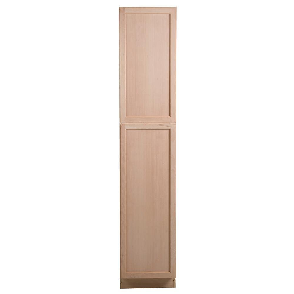 Best ideas about Unfinished Pantry Cabinet
. Save or Pin Hampton Bay Easthaven Assembled 18x90x24 in Pantry Now.