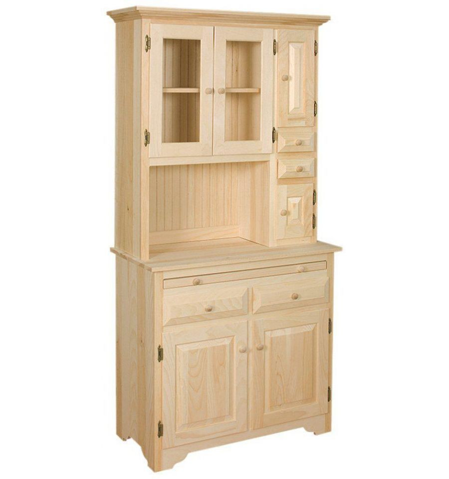 Best ideas about Unfinished Pantry Cabinet
. Save or Pin AMISH Unfinished Solid Pine HOOSIER China Pantry Storage Now.