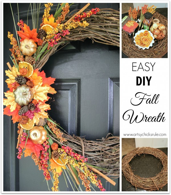 Best ideas about Unique Fall Crafts For Adults
. Save or Pin DIY Fall Wreath Fall Themed Tour Artsy Chicks Rule Now.