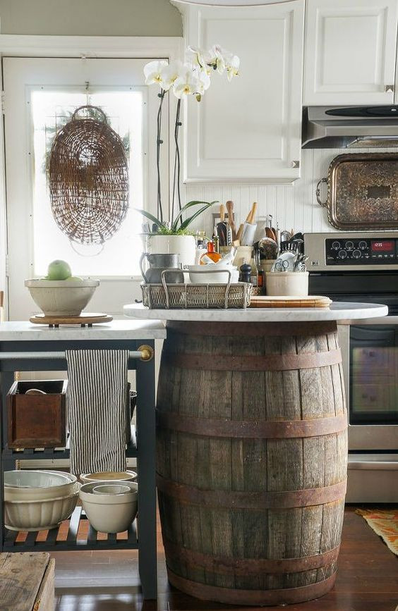 Best ideas about Unique Kitchen Decorations
. Save or Pin 20 Insanely Gorgeous Upcycled Kitchen Island Ideas Now.