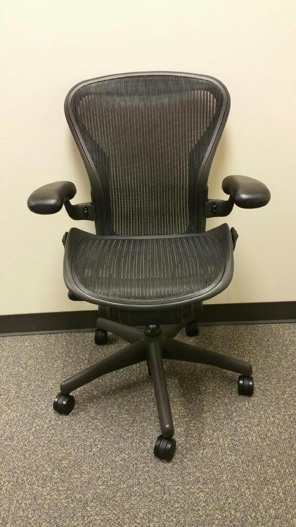 Best ideas about Used Aeron Chair
. Save or Pin Secondhand Herman Miller Aeron Chairs size B Now.