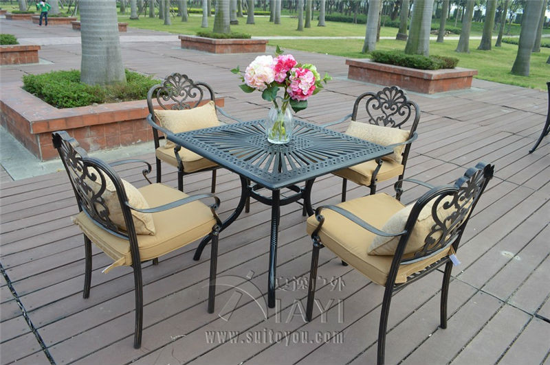 Best ideas about Used Patio Furniture
. Save or Pin 5 piece cast aluminum durable garden furniture set used Now.