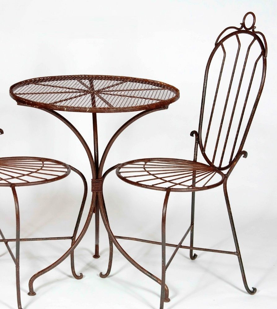 Best ideas about Used Wrought Iron Patio Furniture
. Save or Pin 24" Round Wrought Iron Table Patio Furniture for All Now.
