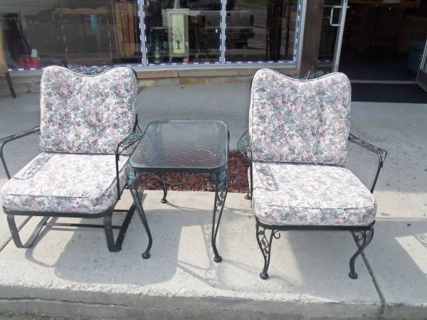 Best ideas about Used Wrought Iron Patio Furniture
. Save or Pin Patio Furniture 3 Piece Wrought Iron Set Now.