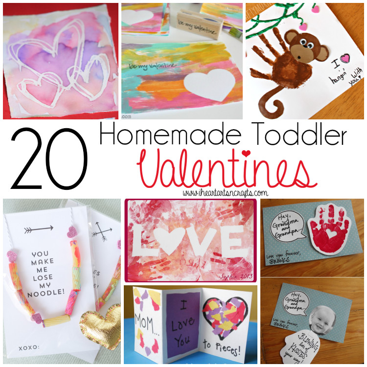 Best ideas about Valentine Craft Ideas Toddler
. Save or Pin 20 Homemade Toddler Valentines I Heart Arts n Crafts Now.