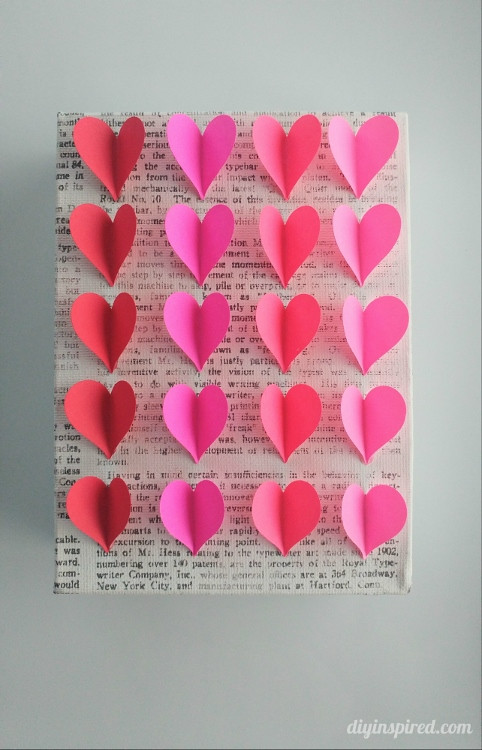 Best ideas about Valentine'S Day Arts And Crafts For Adults
. Save or Pin DIY Heart Wall Art DIY Inspired Now.