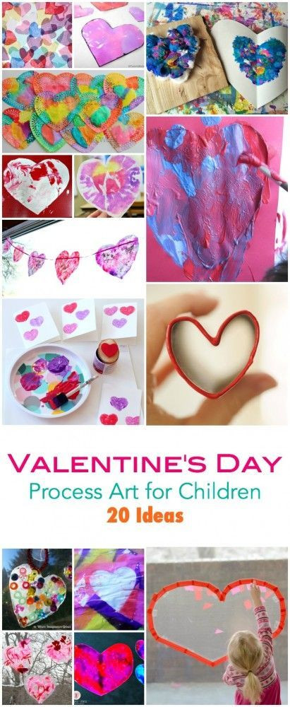 Best ideas about Valentine'S Day Craft Ideas For Preschoolers
. Save or Pin 20 Valentines Day Process Art Ideas for Children For Now.