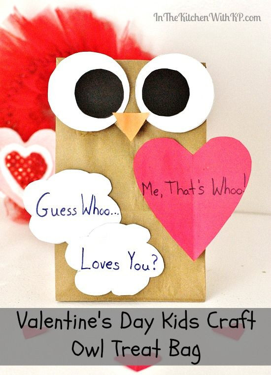 Best ideas about Valentine'S Day Craft Ideas For Toddlers
. Save or Pin Homemade Owl Gift Bag Kid Craft for Valentine’s Day Now.
