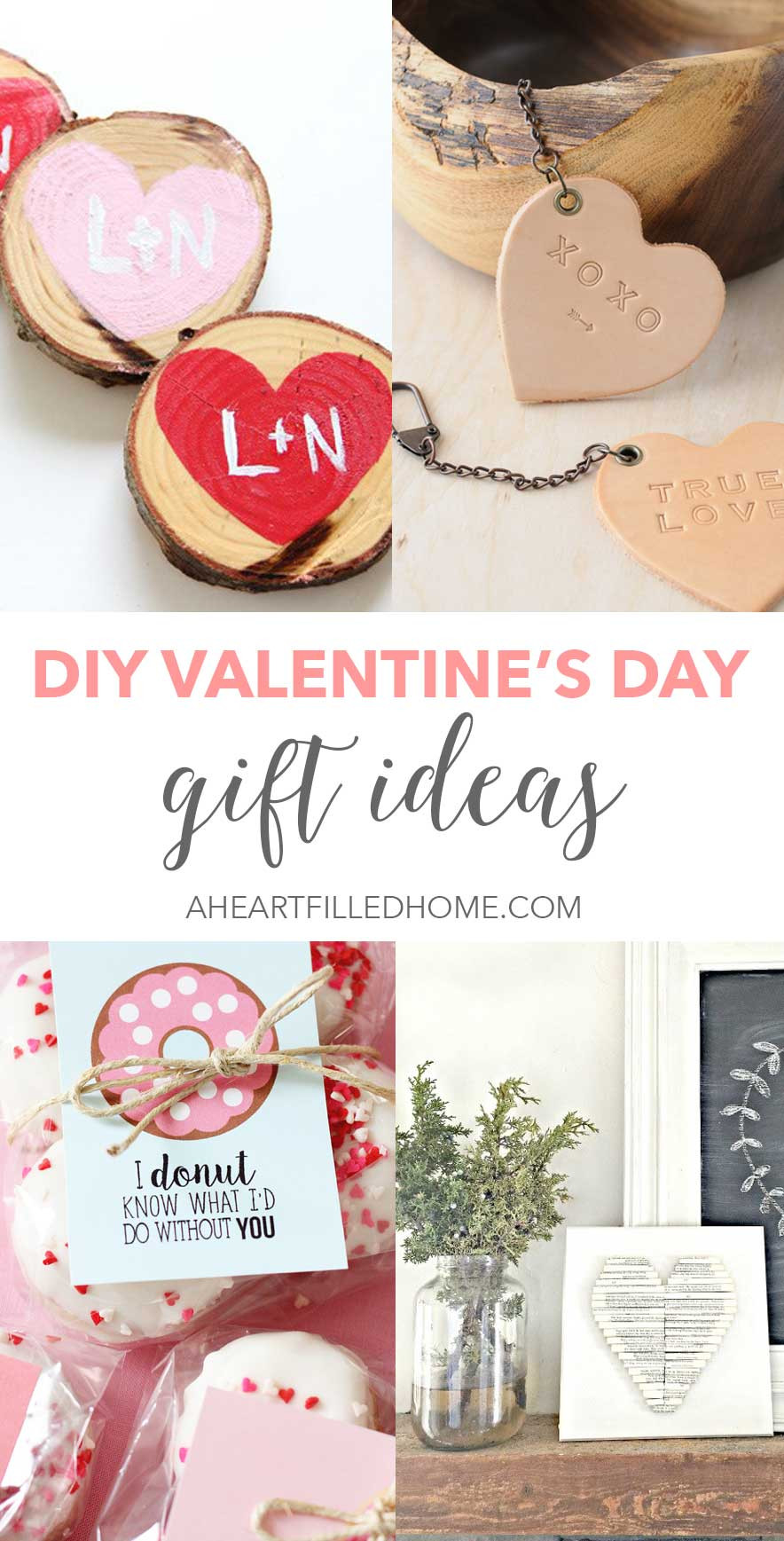 Best ideas about Valentines DIY Gifts
. Save or Pin DIY Valentine s Day Gift Ideas A Heart Filled Home Now.