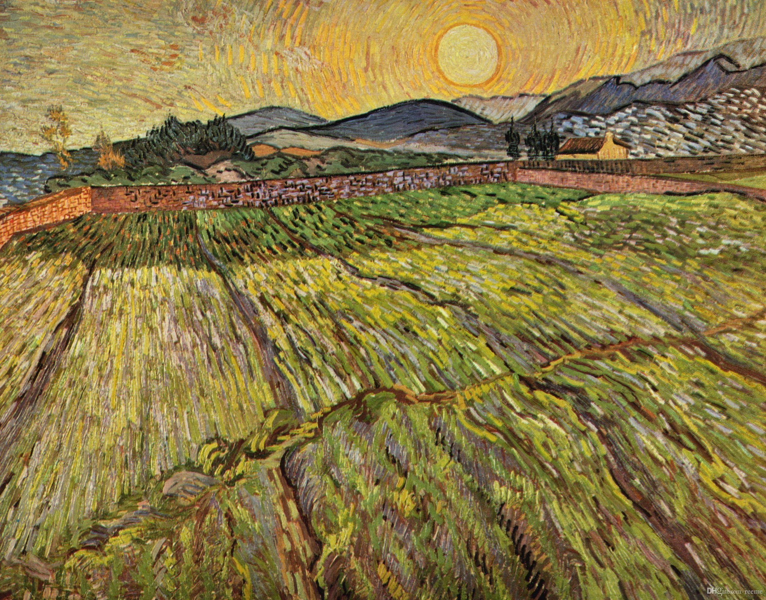 Best ideas about Van Gogh Landscape
. Save or Pin Vincent Van Gogh Decoration Oil Painting Enclosed Field Now.