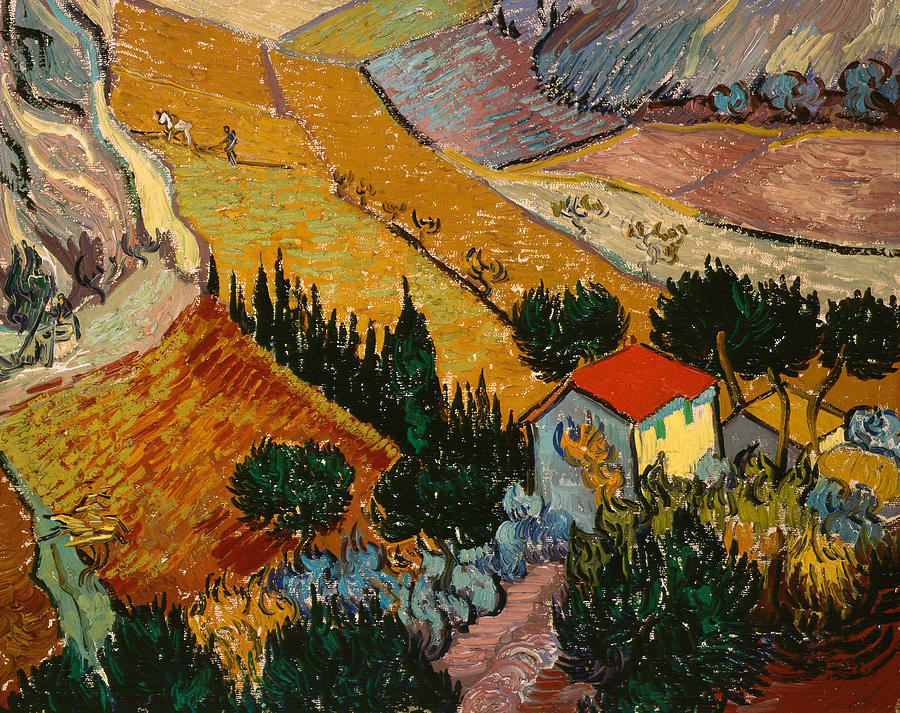 Best ideas about Van Gogh Landscape
. Save or Pin Landscape With House And Ploughman Painting by Vincent Van Now.